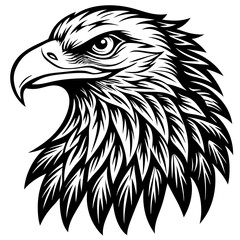 eagle head vector