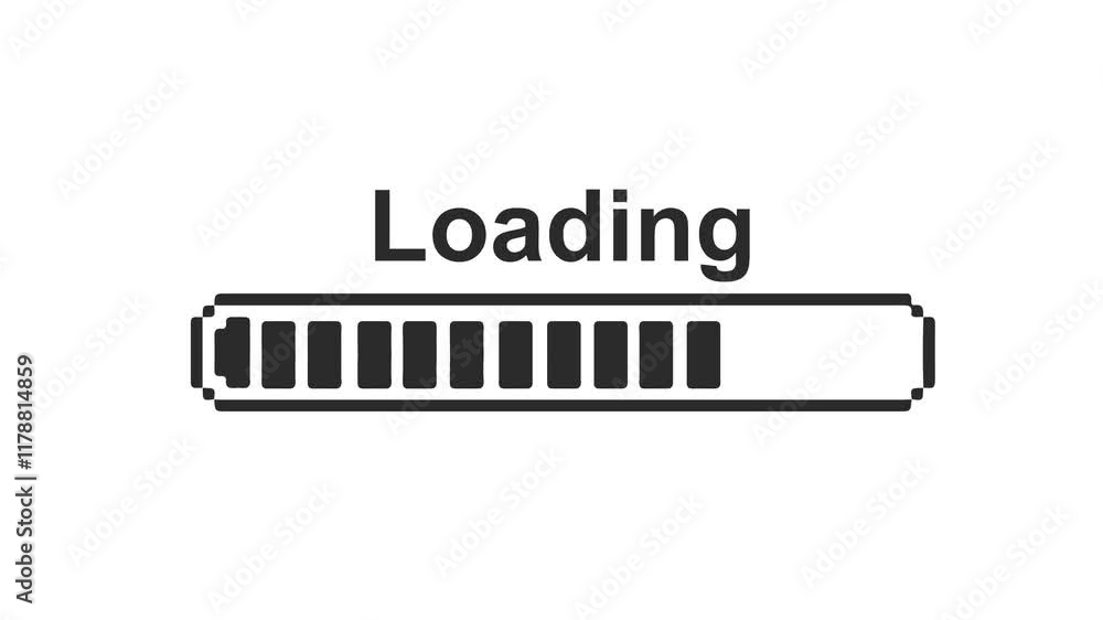 Aufkleber smooth transition animations for app, web, and mobile waits. modern and minimalist design 4k resolut