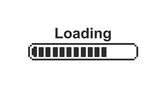 Smooth transition animations for app, web, and mobile waits. Modern and minimalist design 4k resolution with white background