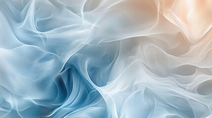 Fototapeta premium Abstract Swirling Pastel Colors: A Dreamy Texture