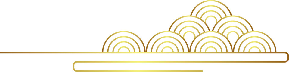 Obraz premium Lunar New Year Pattern Decoration