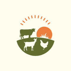 Agriculture Farm Logo Design Template