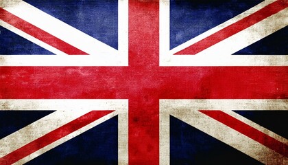 Old Vintage United Kingdom Flag