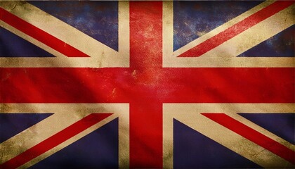 Old Vintage United Kingdom Flag