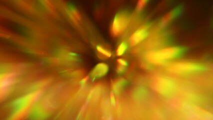Bokeh Shiny Particles Lights. Orange Particles on Black Background. Glitter Particles. Christmas...