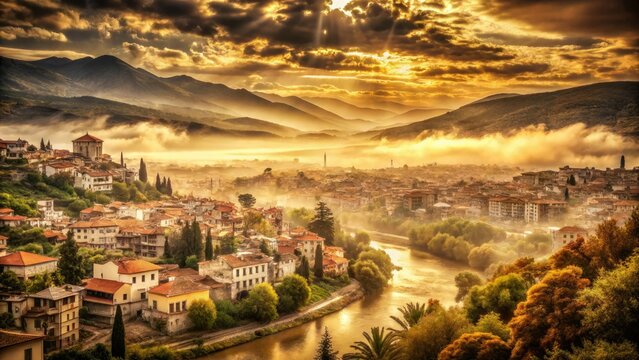 Sepia-hued dreamscapes: Eastern Macedonia & Thrace's surreal Greek cities.
