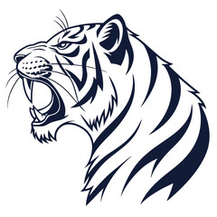 Obraz premium Tiger head icon