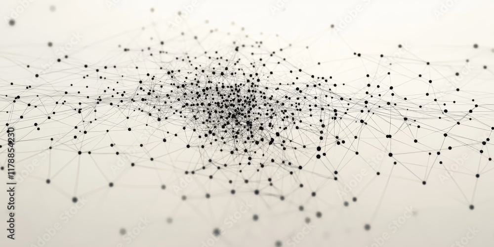 Poster Abstract Concept of Connected Dots in Big Data Representation for Visual Communication and Technology Concepts