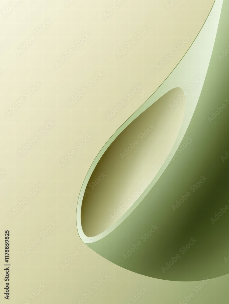 Aufkleber creative avocado shape design featuring visible seed with ample copy space for text. generative ai
