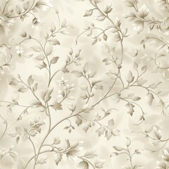Elegant Floral Pattern with Soft Tones