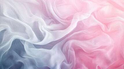 Fototapeta premium Dreamy Pastel Fabric Texture: A Soft and Flowing Abstract Background