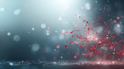 Dynamic cybersecurity visualization glowing firewall against malicious code digital space abstract art futuristic environment high-resolution concept