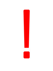 3d exclamation mark