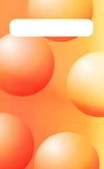 Header or banner design with large overlay balloons, Multipurpose creative large scale website template with Copyspace