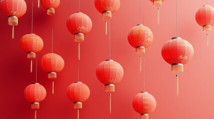 chinese new year lanterns