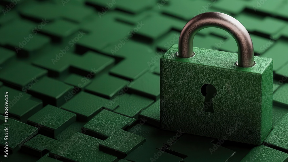 Poster cloud storage and data protection. secure cloud systems for data protection, glowing padlocks and vi