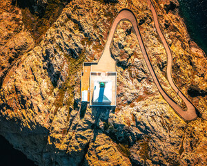 Phare de la Pietra © SEAVIEW.DRONE