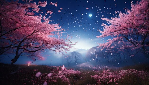 朧月夜 Images – Browse 137 Stock Photos, Vectors, and Video