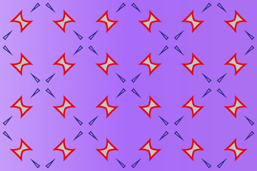 Geometric seamless patterns decor, seamless texture, vector illustration. The basis for the website, print, wallpaper, business cards, brochures in flat design style.