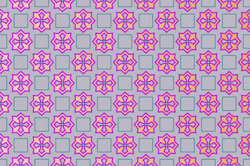 Современный абстрактный бесшовный фон со стильными геометрическими узорами 