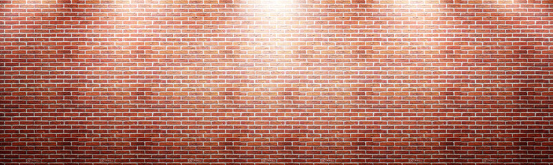 Closeup view of the red wall. Abstract pattern of a brick wall