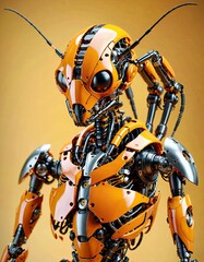 vector illustration of a robot