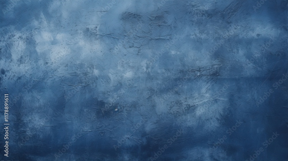 Poster dark blue plaster texture background with variations and depth for artistic and design use