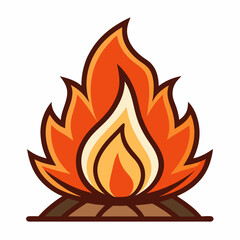 campfire vector