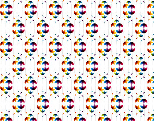 Islamic ornament background. different patterns and decoration (mixed colors)