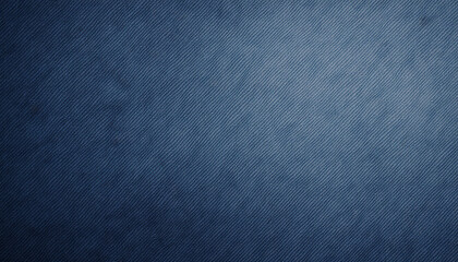 Elegant navy blue textured surface in grunge style with deep shadows and gradients. AI Generation