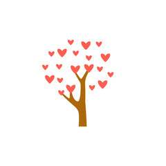Valentine love tree