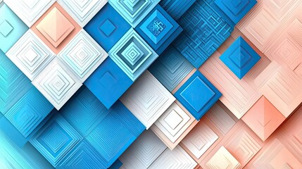 Modern Abstract Geometric Diamond Pattern Vector Design Background for Stylish Projects