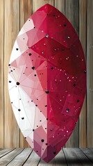 Modern Abstract Geometric Diamond Pattern Vector Design Background for Stylish Projects