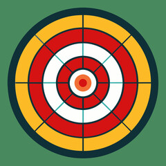 target and darts vector