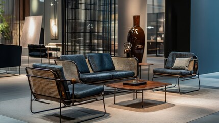 Modern Luxury Living Room Furniture: Sophisticated Design and Elegant Atmosphere