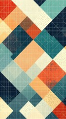 Modern Abstract Geometric Diamond Pattern Vector Design Background for Stylish Projects