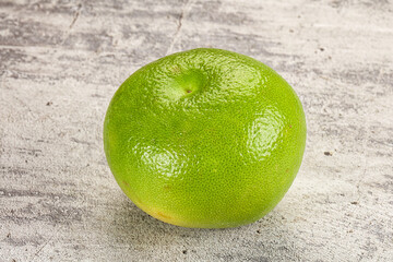 Green ripe fruit sweetie citrus