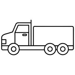 Bright and detailed collection of transport truck icons in modern vector designs.  
