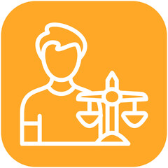 Public Act vector icon illustration of Protesting and Civil Disobedience iconset.