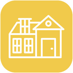 House vector icon illustration of Home Improvements iconset.