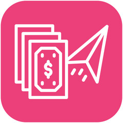 Send Payment vector icon illustration of Business & Economy iconset.