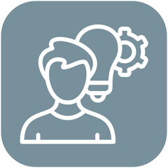 Skill vector icon illustration of Human Resource iconset.