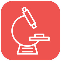 Microscope vector icon illustration of Pharmacy iconset.