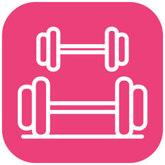 Workout vector icon illustration of Pilates iconset.