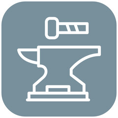 Anvil Shoot vector icon illustration of Festa Junina iconset.