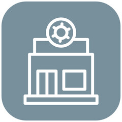 Isolation Chamber vector icon illustration of Infectious Diseases iconset.