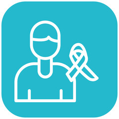 Cancer Screening vector icon illustration of Chemotherapy iconset.