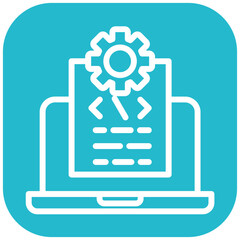 Manual Testing vector icon illustration of Quality Assurance iconset.