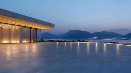 Obraz premium pier at night