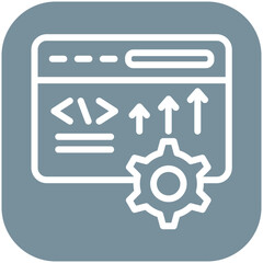 Improvement vector icon illustration of No Code iconset.
